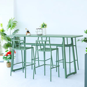 Victory Outdoor Bar & Stool Set