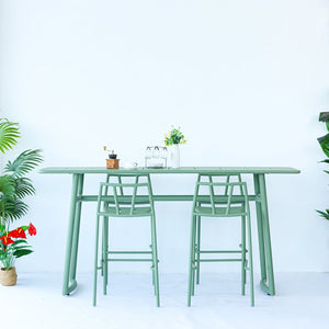 Victory Outdoor Bar & Stool Set