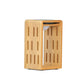 Teak Wood Outdoor Solar Light