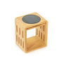 Teak Wood Outdoor Solar Light