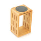 Teak Wood Outdoor Solar Light