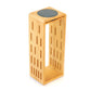 Teak Wood Outdoor Solar Light