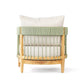 Teak Wood Outdoor Single Double Armrest Sofa