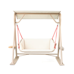 Sled Style Double-seat Outdoor Swing