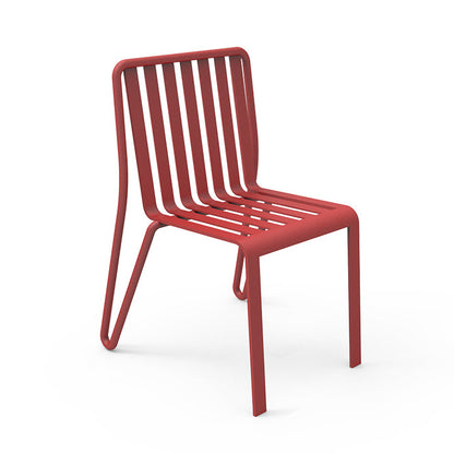 Striped Armless Chair