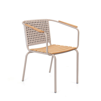 Rays Armchair with Teak