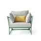 Victory Outdoor Single-Seater Double Armrest Sofa