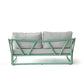 Victory Outdoor Two-Seater Double Armrest Sofa