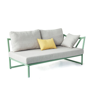 Victory Outdoor Two-Seater Left Armrest Sofa