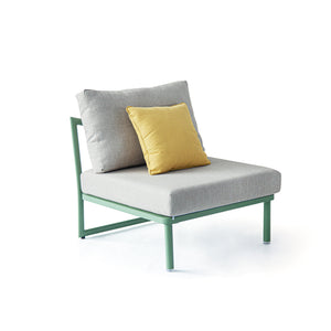 Victory Outdoor Armless Futon Chair