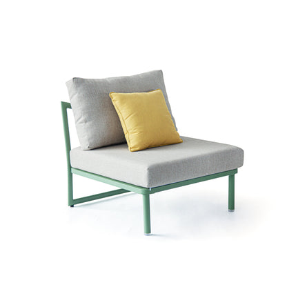 Victory Outdoor Armless Futon Chair