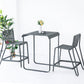 Striped Outdoor Bar Set