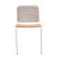 Rays Armless Chair with Teak