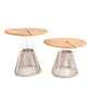 Avril Teak Short Side Table