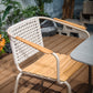 Rays Armchair with Teak
