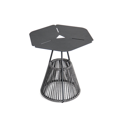 Avril Tall Side Table (Dark Grey)