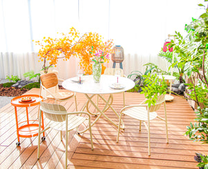 Aluminum dinning chair