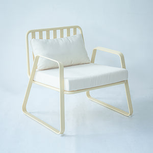 Striped Outdoor Single Chair