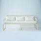 Striped Outdoor Three-seat Sofa