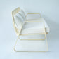 Striped Outdoor Three-seat Sofa