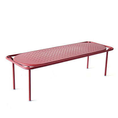 Avril Aluminum Long Coffee Table