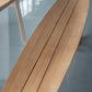 Teak Wood Outdoor Long Picnic Table