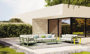 Victory Outdoor Armless Futon Chair