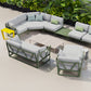 Victory Outdoor Armless Futon Chair
