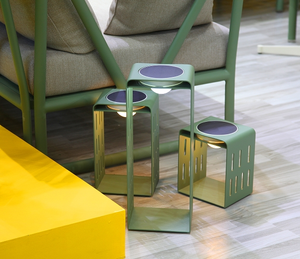 Outdoor Solar Light Crates